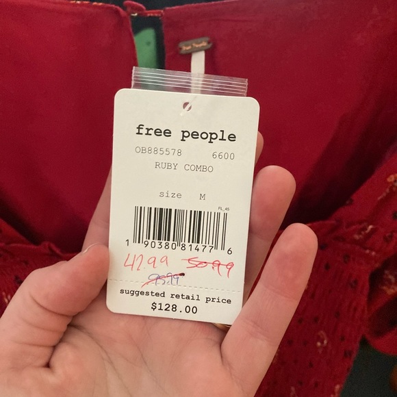 Free People Dress NEW called Ruby Combo Med - Picture 6 of 16